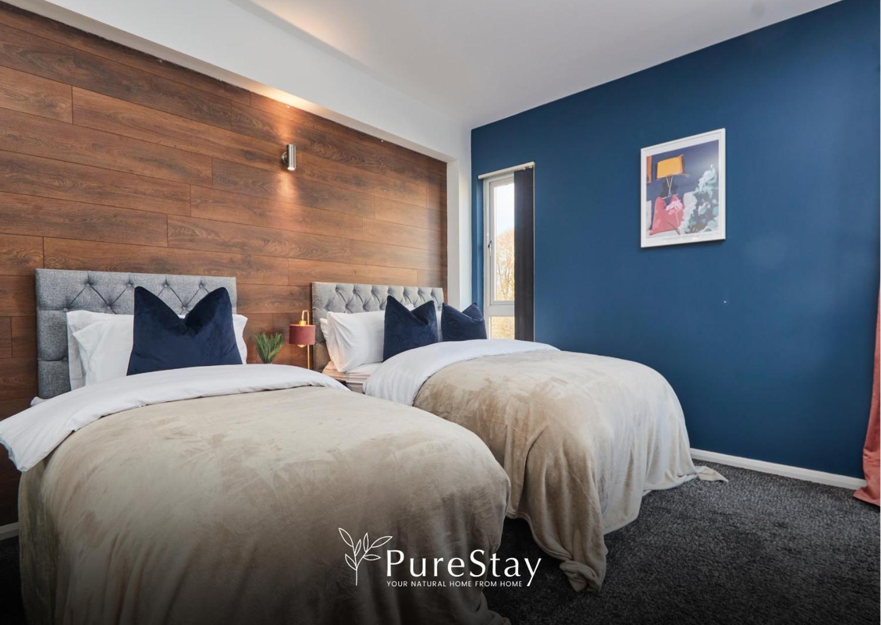 Superb House Manchester Near Etihad With Free Parking Sleeps 8 Экстерьер фото